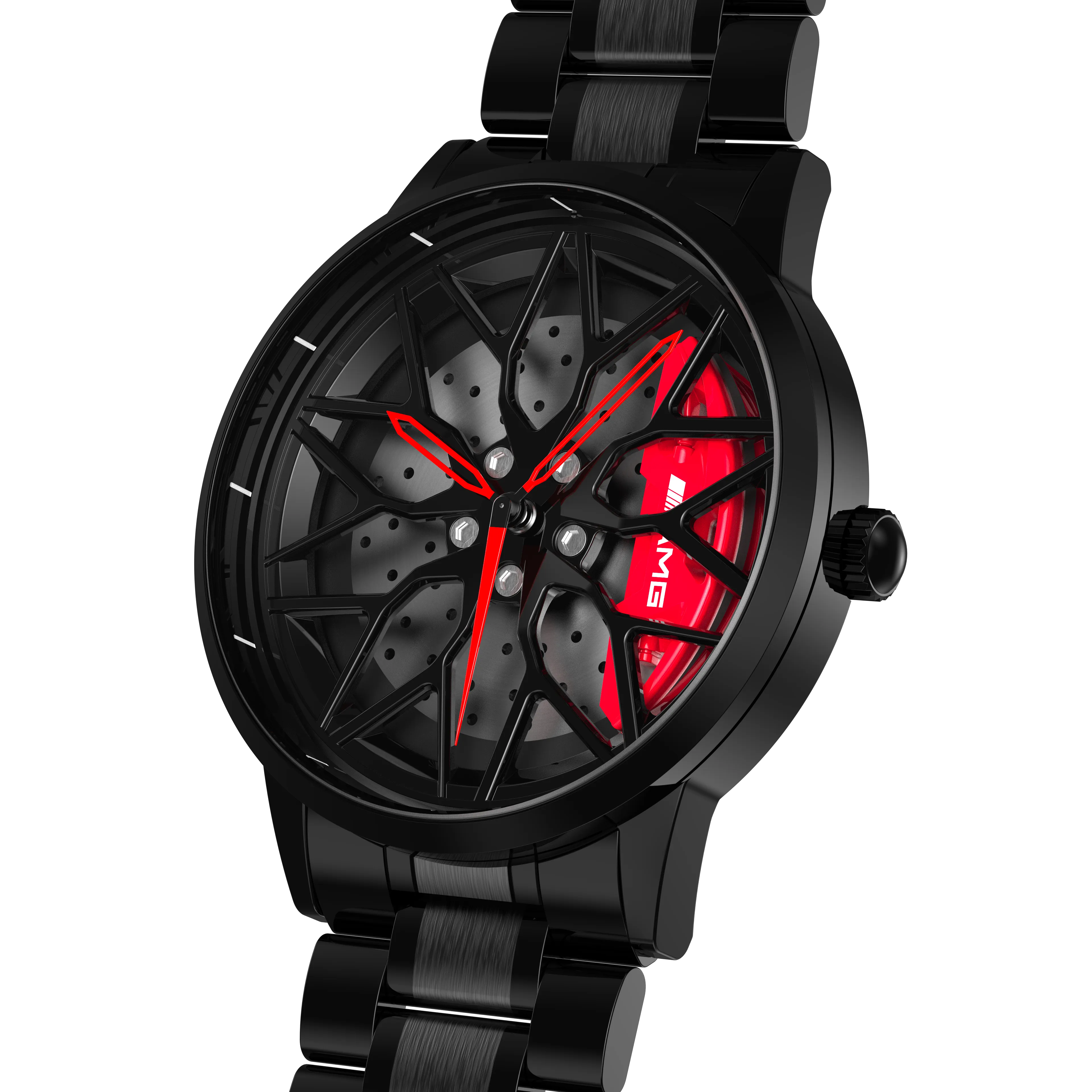 Shop Red Petronas 63S Gyro - Metal Strap | VNX Watches